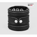 Leather cuff bracelet for men or women, code 3575st