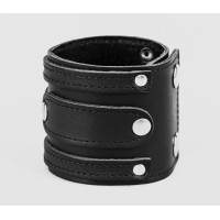 Leather cuff bracelet for men or women, code 3575st