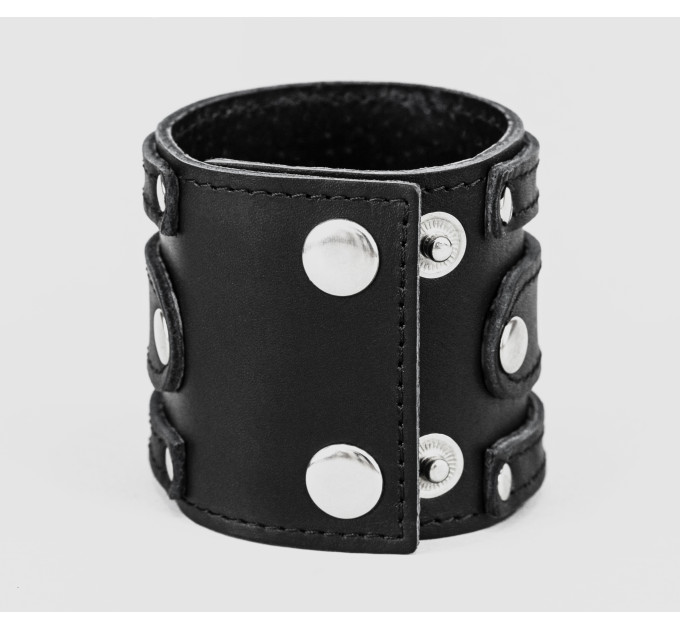 Leather cuff bracelet for men or women, code 3575st