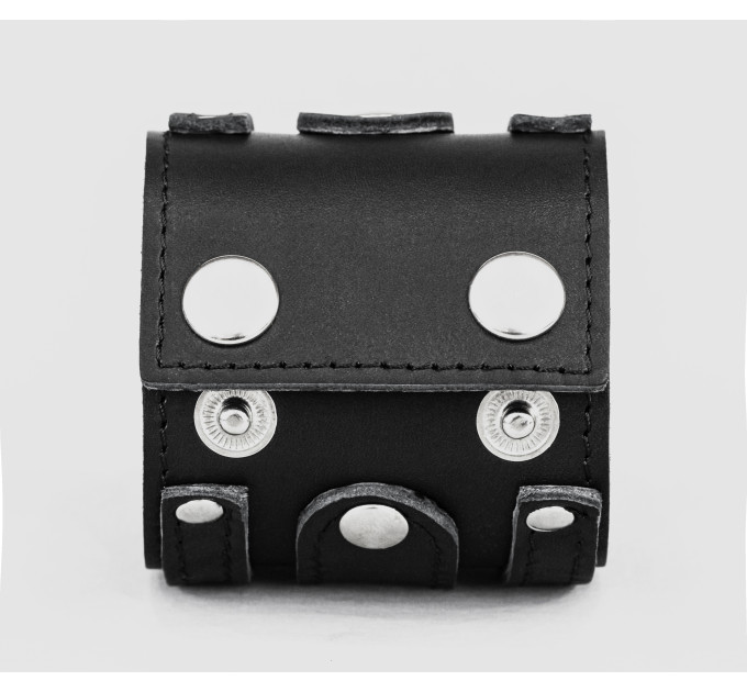 Leather cuff bracelet for men or women, code 3575st