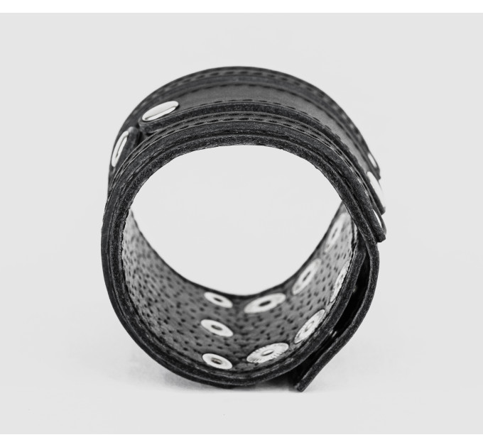 Leather cuff bracelet for men or women, code 3575st