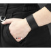 Leather cuff bracelet for men or women, code 3601