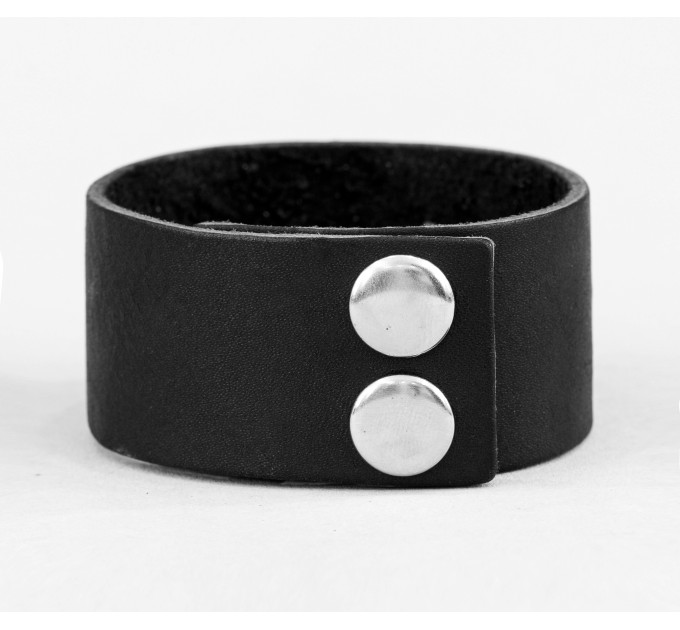 Leather cuff bracelet for men or women, code 3601