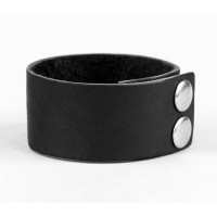 Leather cuff bracelet for men or women, code 3601
