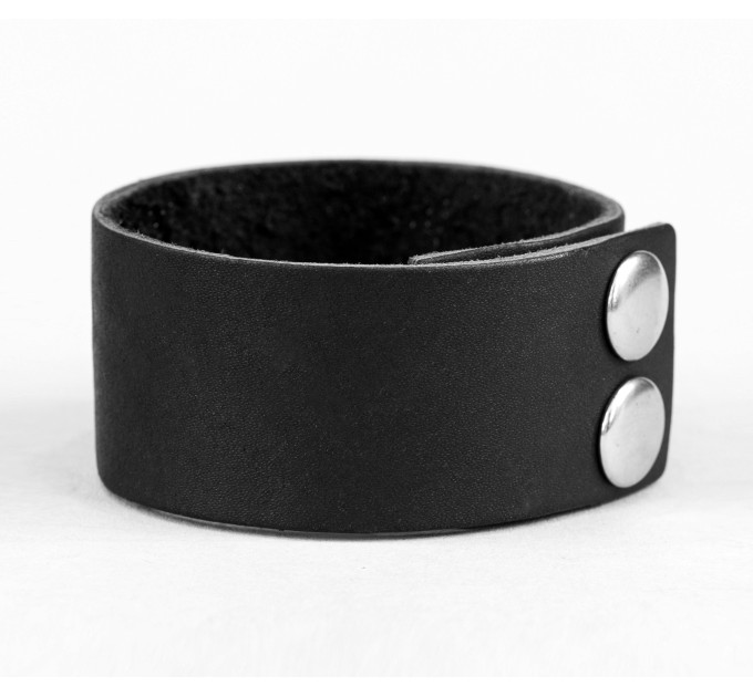 Leather cuff bracelet for men or women, code 3601