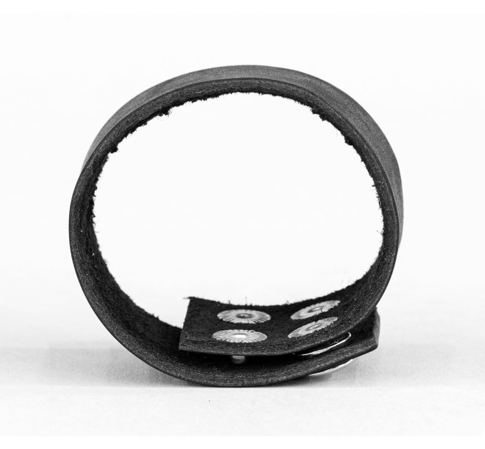 Leather cuff bracelet for men or women, code 3601