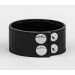 Leather cuff bracelet for men or women, code 3601st