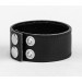 Leather cuff bracelet for men or women, code 3601st