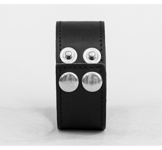 Leather cuff bracelet for men or women, code 3601st