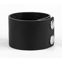 Leather cuff bracelet for men or women, code 3602