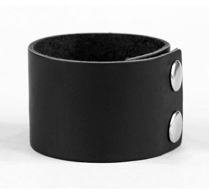 Leather cuff bracelet for men or women, code 3602