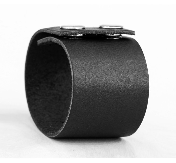 Leather cuff bracelet for men or women, code 3602