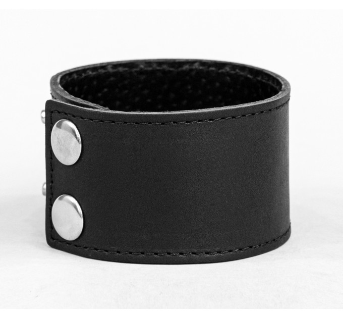 Leather cuff bracelet for men or women, code 3602st