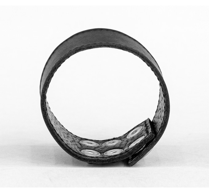 Leather cuff bracelet for men or women, code 3602st