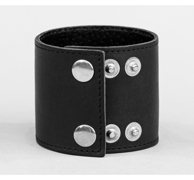 Leather cuff bracelet for men or women, code 3603st