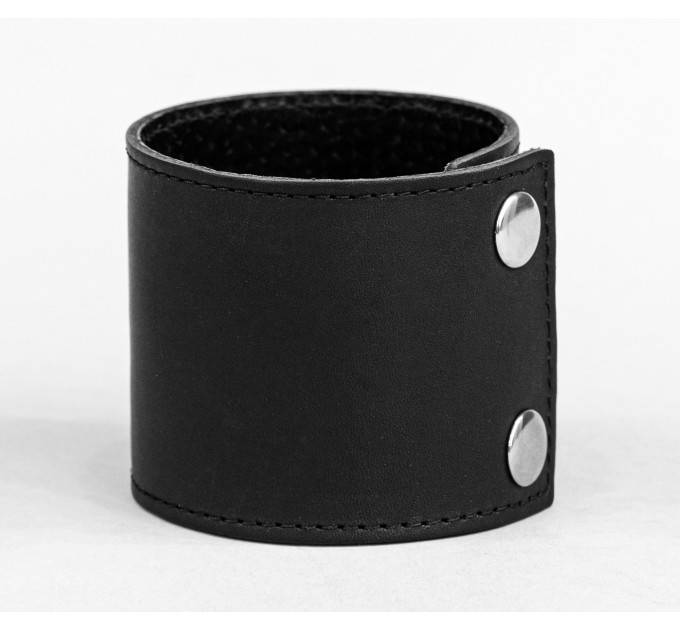 Leather cuff bracelet for men or women, code 3603st