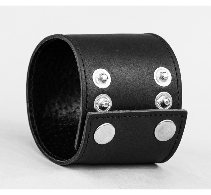 Leather cuff bracelet for men or women, code 3603st