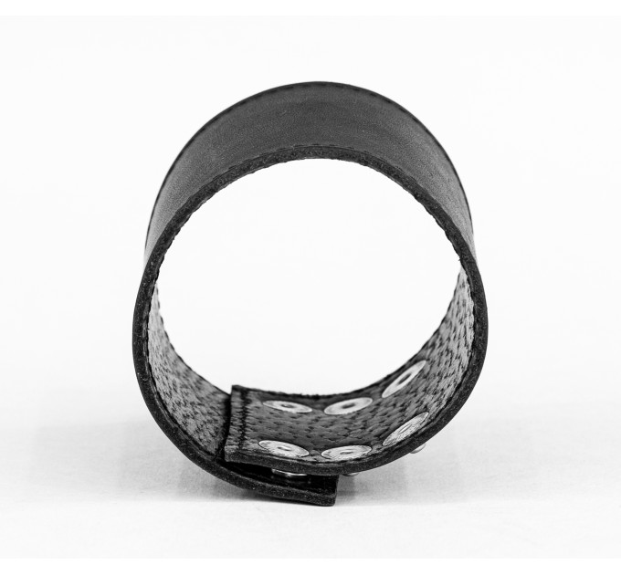 Leather cuff bracelet for men or women, code 3603st