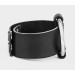 Leather cuff bracelet for men or women, code 3611
