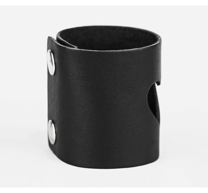 Leather cuff bracelet for men or women, code 3620