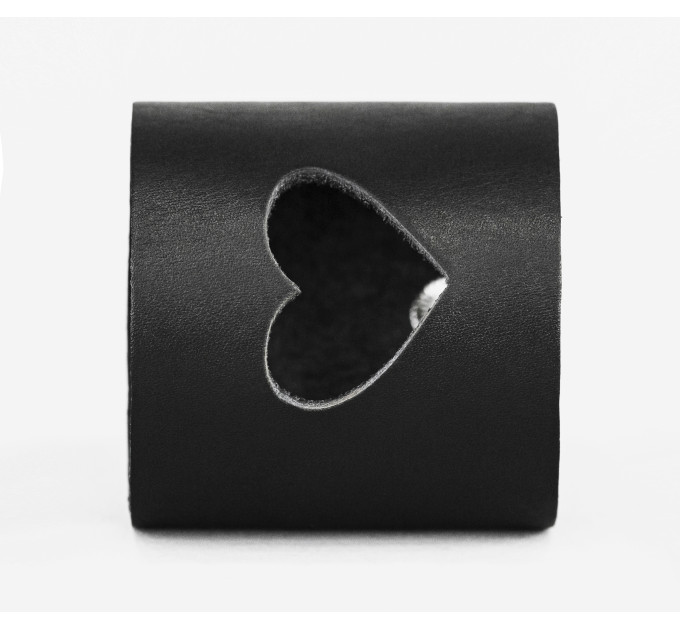 Leather cuff bracelet for men or women, code 3620