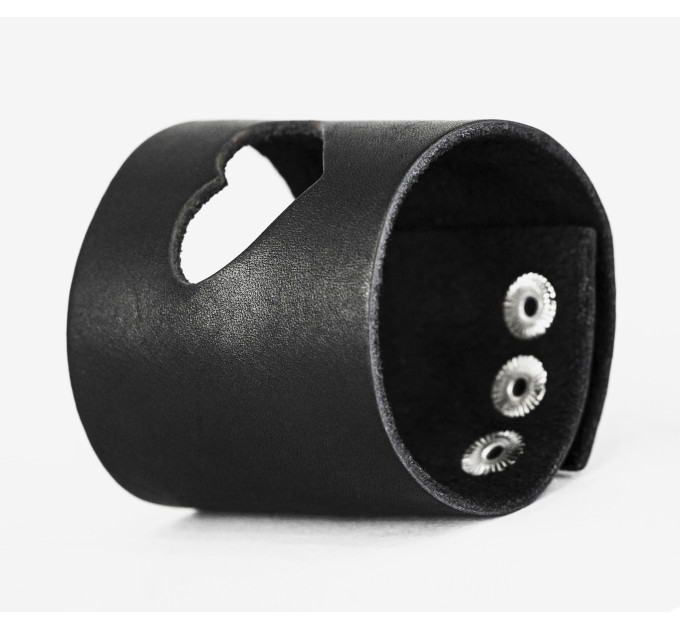 Leather cuff bracelet for men or women, code 3620