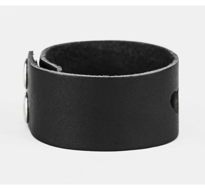 Leather cuff bracelet for men or women, code 3622