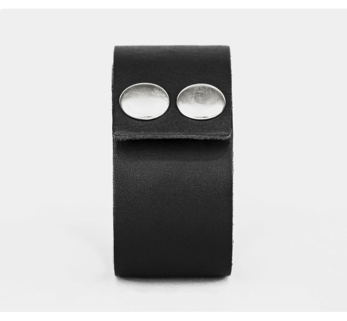 Leather cuff bracelet for men or women, code 3622