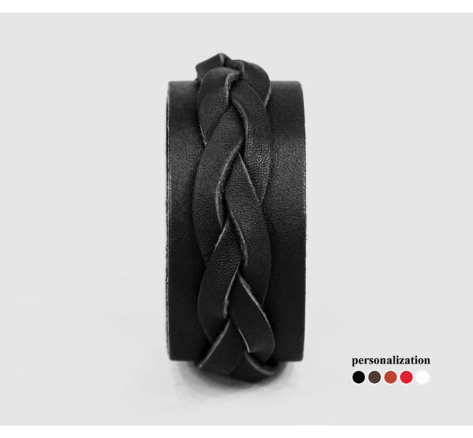 Leather bracelet for men or women, code 3630