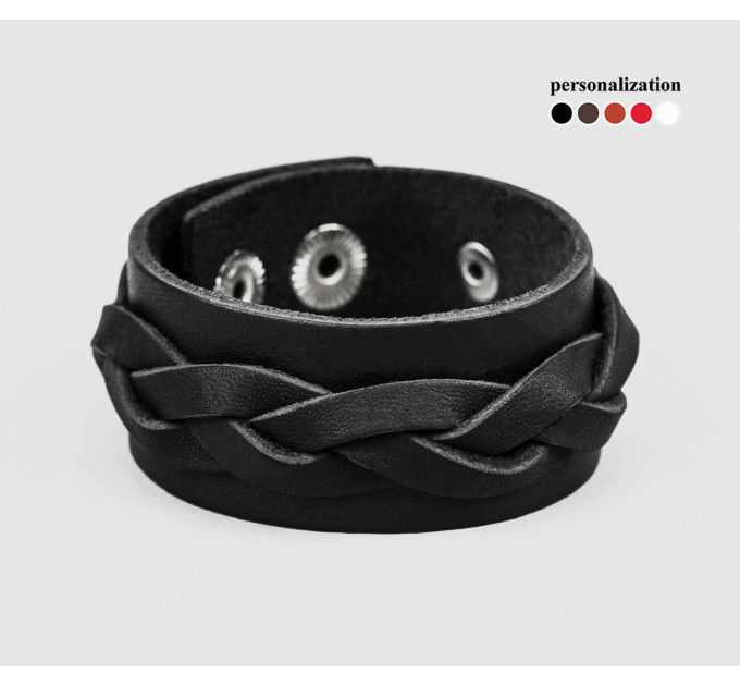 Leather bracelet for men or women, code 3630