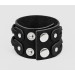 Leather cuff bracelet for men or women, code 3632