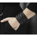 Leather cuff bracelet for men or women, code 3633