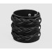 Leather cuff bracelet for men or women, code 3633