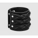 Leather cuff bracelet for men or women, code 3633