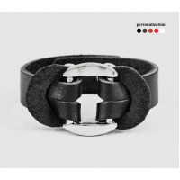 Leather bracelet for men or women, code 3740