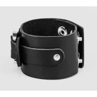 Leather cuff bracelet for men or women, code 3745