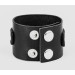 Leather cuff bracelet for men or women, code 3745