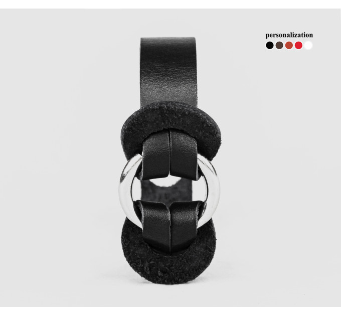 Leather bracelet for men or women, code 3750