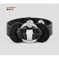 Leather bracelet for men or women, code 3750