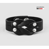 Leather bracelet for men or women, code 3760