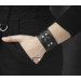 Leather cuff bracelet for men or women, code 3780