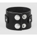 Leather cuff bracelet for men or women, code 3780