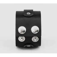 Leather cuff bracelet for men or women, code 3780