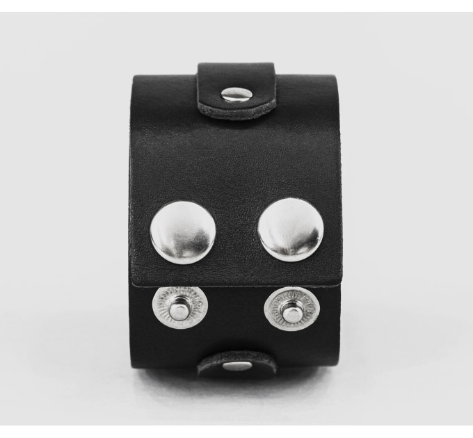 Leather cuff bracelet for men or women, code 3780