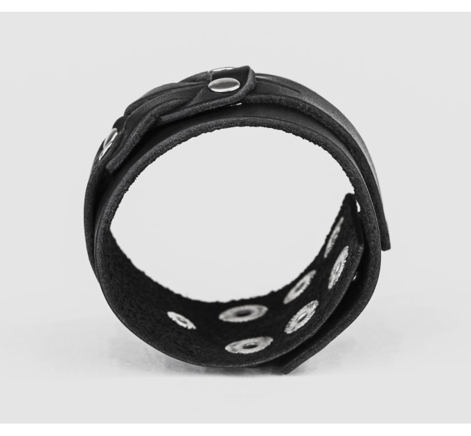 Leather cuff bracelet for men or women, code 3780