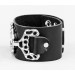 Leather cuff bracelet for men or women, code 3901