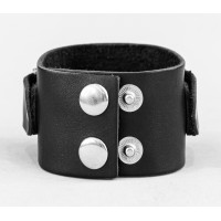 Leather cuff bracelet for men or women, code 3902