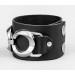 Leather cuff bracelet for men or women, code 3903