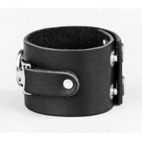 Leather cuff bracelet for men or women, code 3904