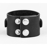 Leather cuff bracelet for men or women, code 3904